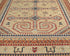 9x12 Zeigler Brown Afghan Hand Knotted Wool Area Rug
